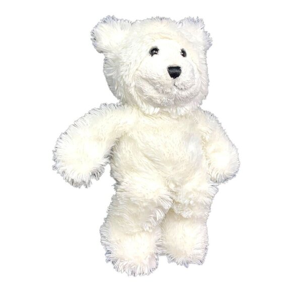 Princess Soft Toys White Teddy Bear 11in Plush Stuffed Animal Toy Gift Cuddly - Picture 3 of 11